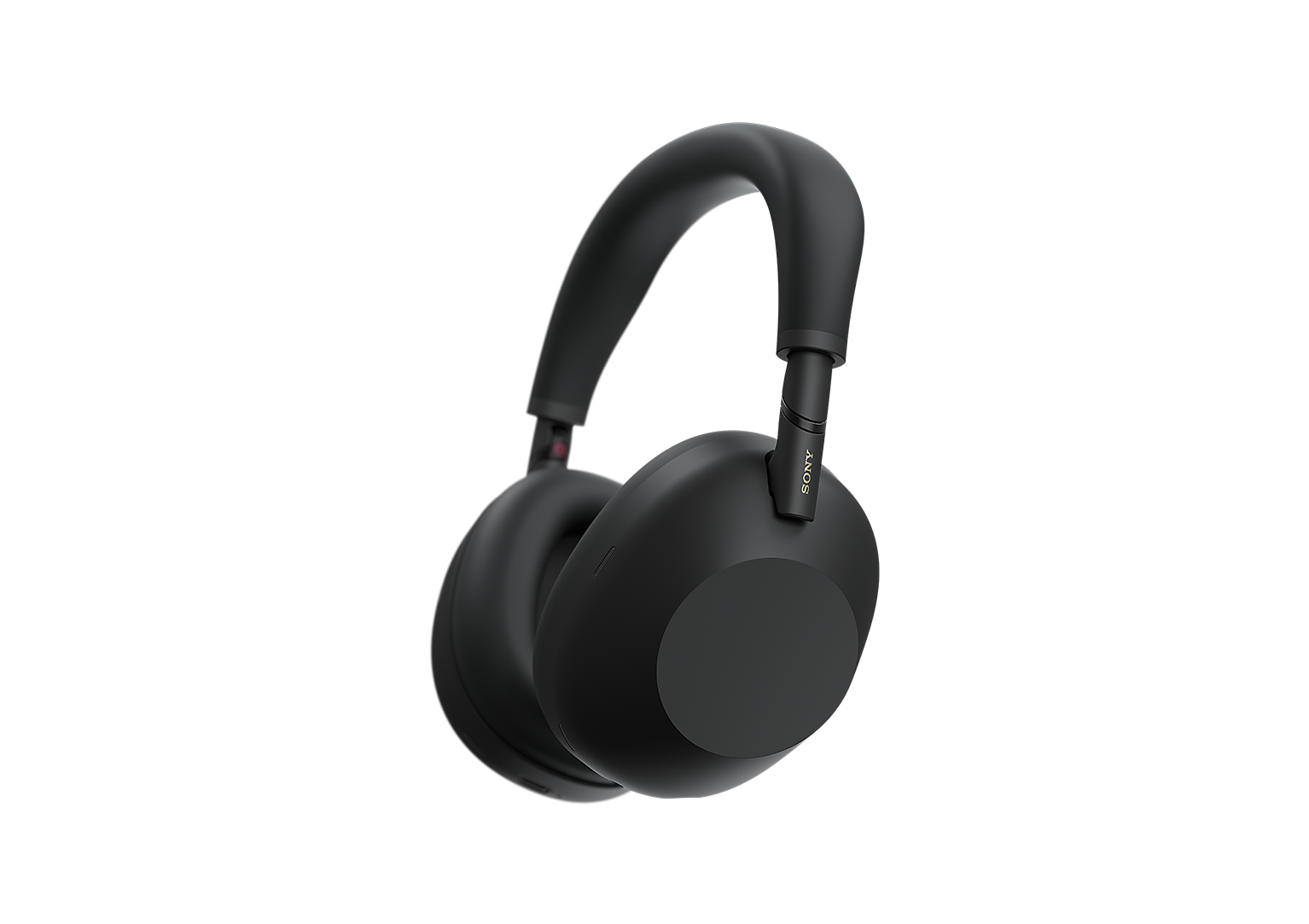 Black Sony WH-1000XM6 side view